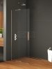 NEW TRENDY Kabina prysznicowa walk in Smart, przesuwna, wspornik skośny 150x200 EXK-4092-WU